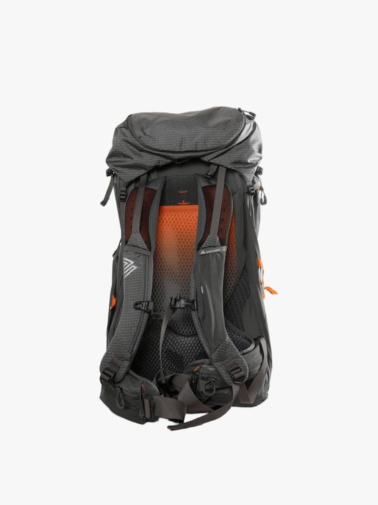 Grey bag, back view