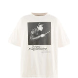 White t-shirt, front view
