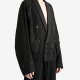 Black jacket, front view