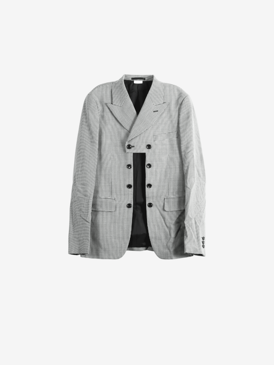 Grey jacket, front view