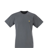 Blue t-shirt, front view