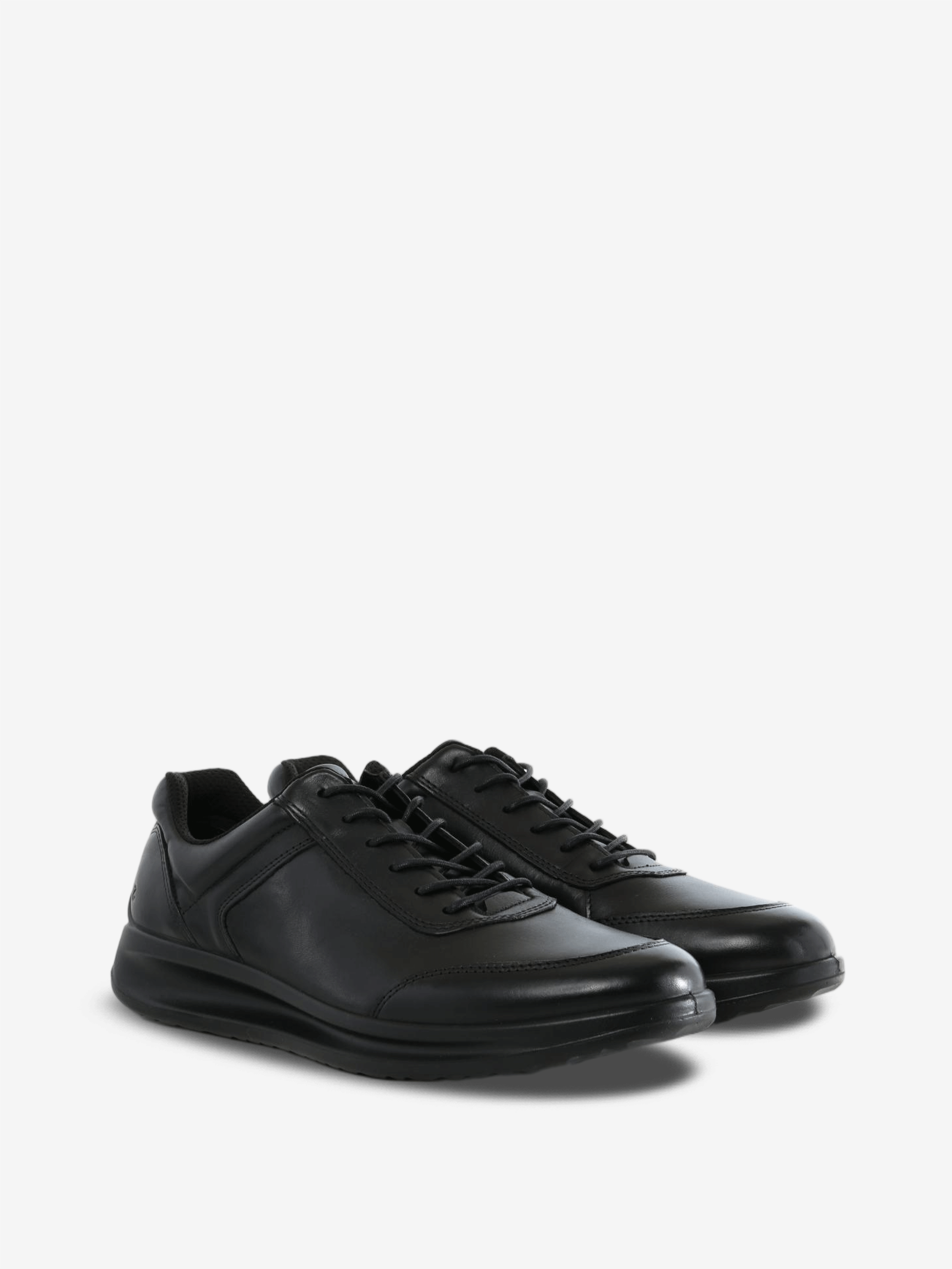 Black shoes, front view