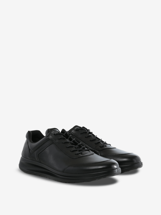 Black shoes, front view