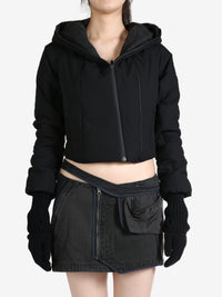 HYEIN SEO - Women W/Gloves Padded Crop Jacket