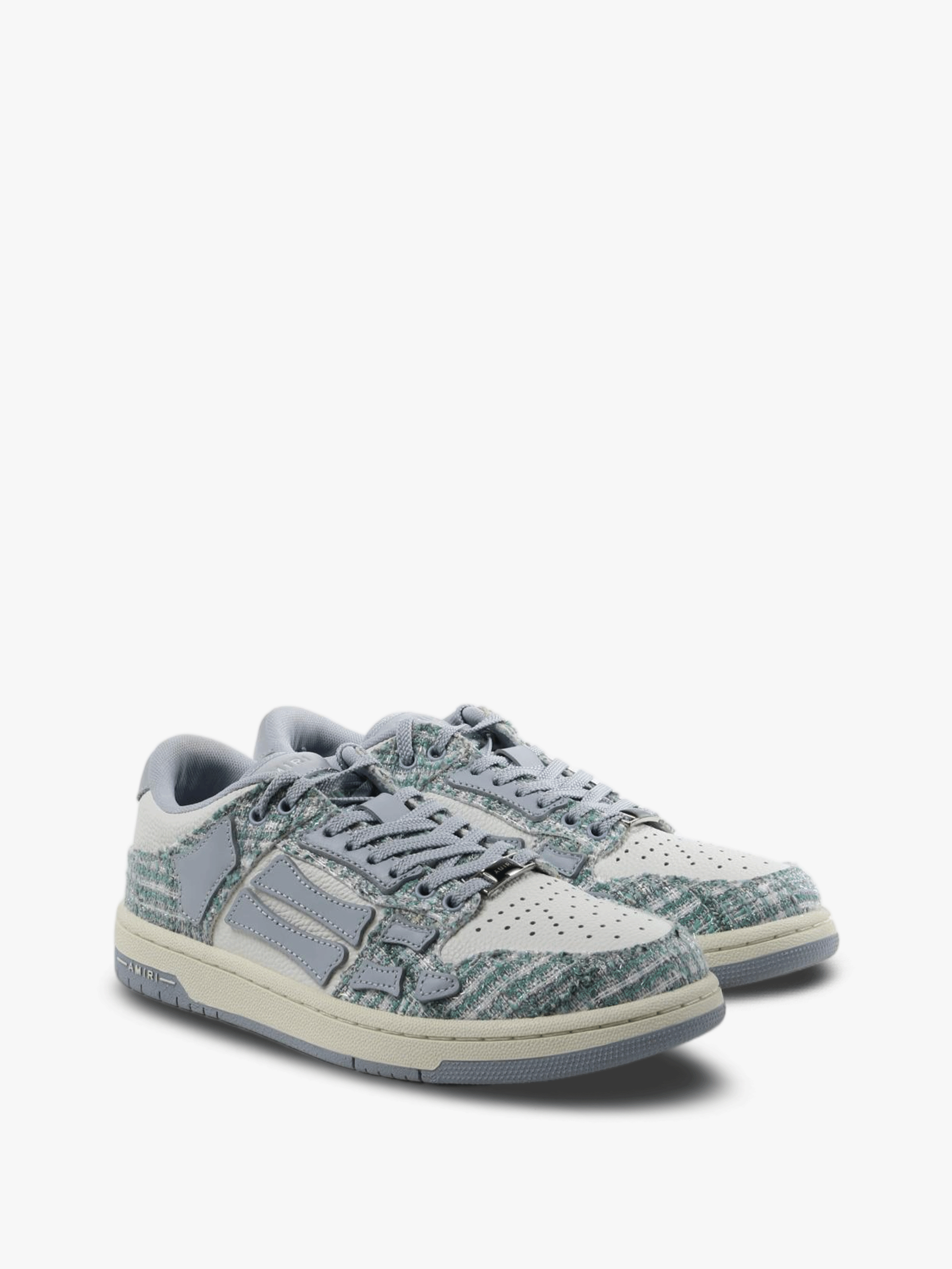 Grey shoes, front view