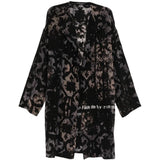 Black jacket, front view