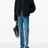 Blue jeans, full body view