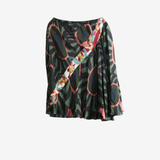 Green skirt, front view