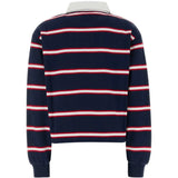 SPORTY & RICH - Women Serif Logo Rugby Polo