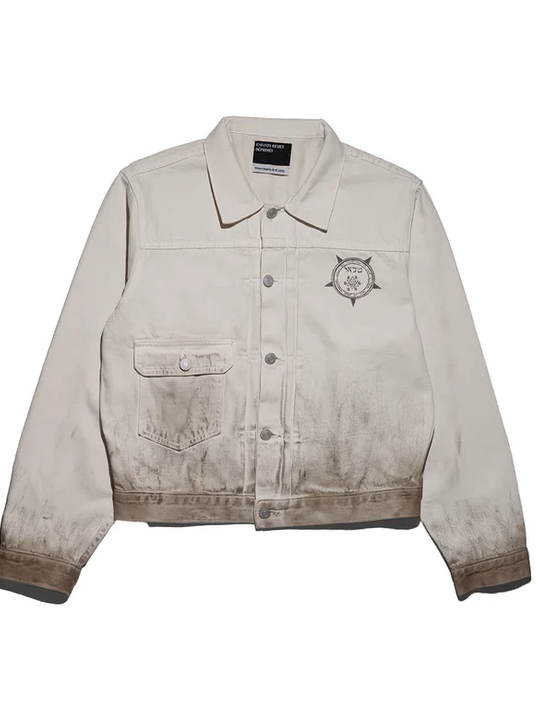 White jacket, front view