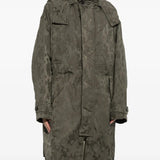 Green jacket, full body view