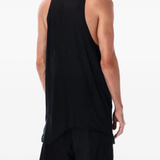 Black tops, full body view