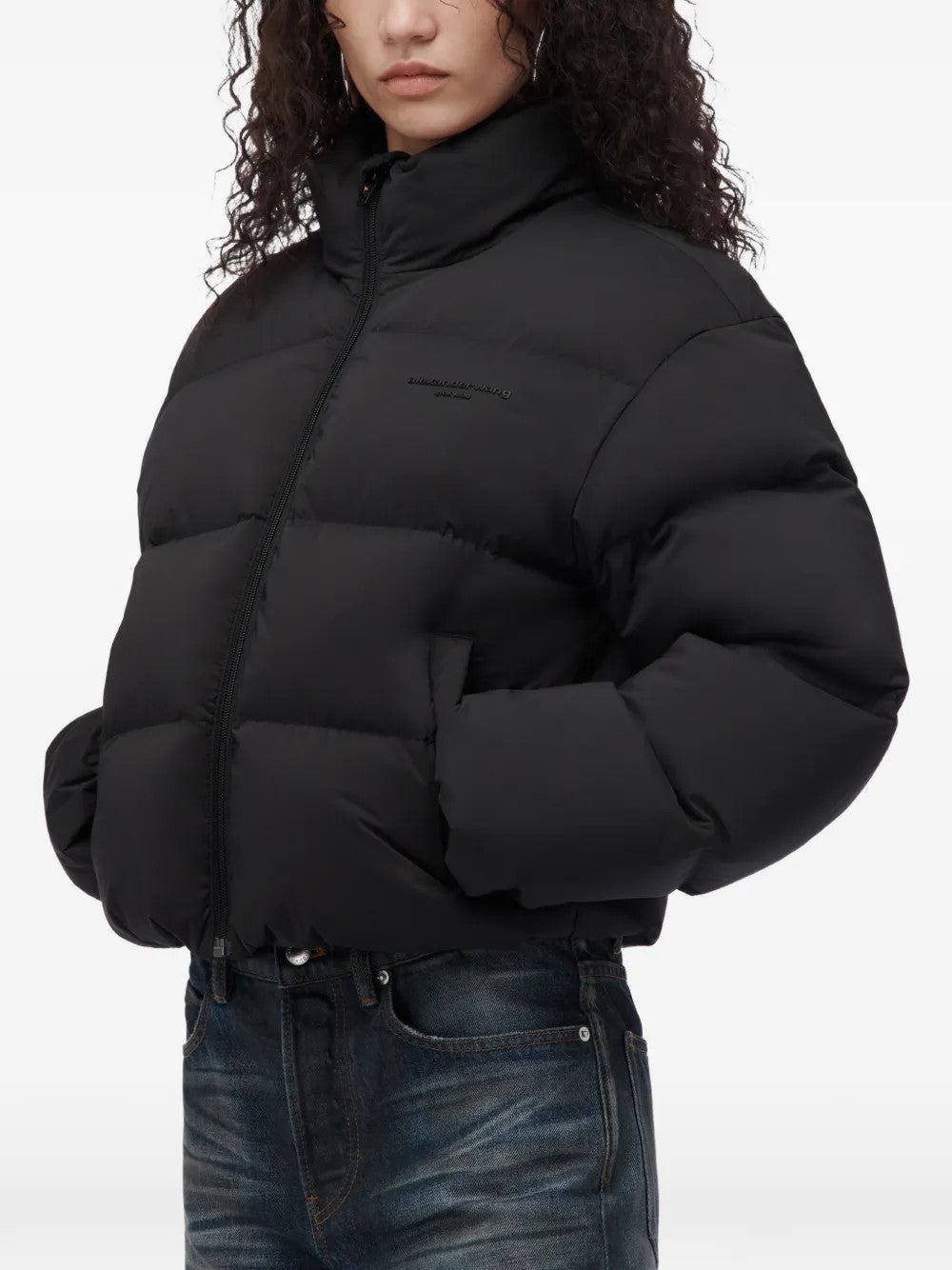Black jacket, front view