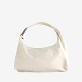 White bag, back view