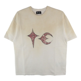 White t-shirt,front view