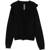 Black hoodie, front view