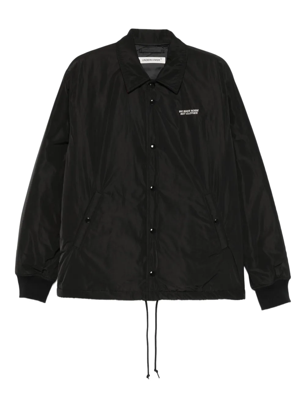 Black jacket, front view