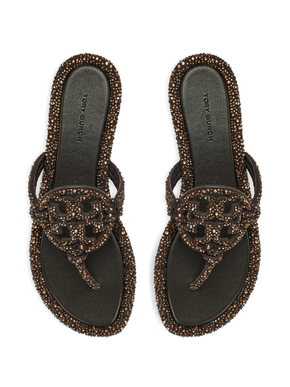 Brown shoes, front view