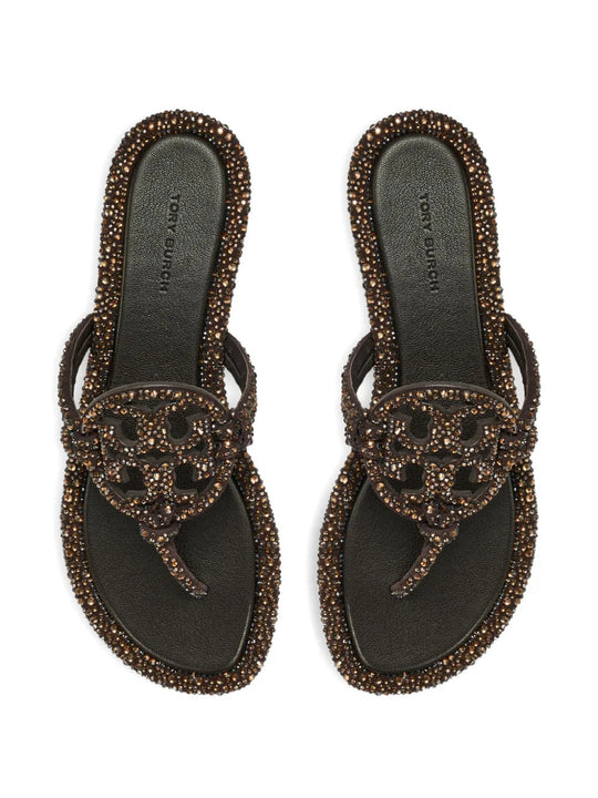 Brown shoes, front view