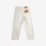 White jeans,back view