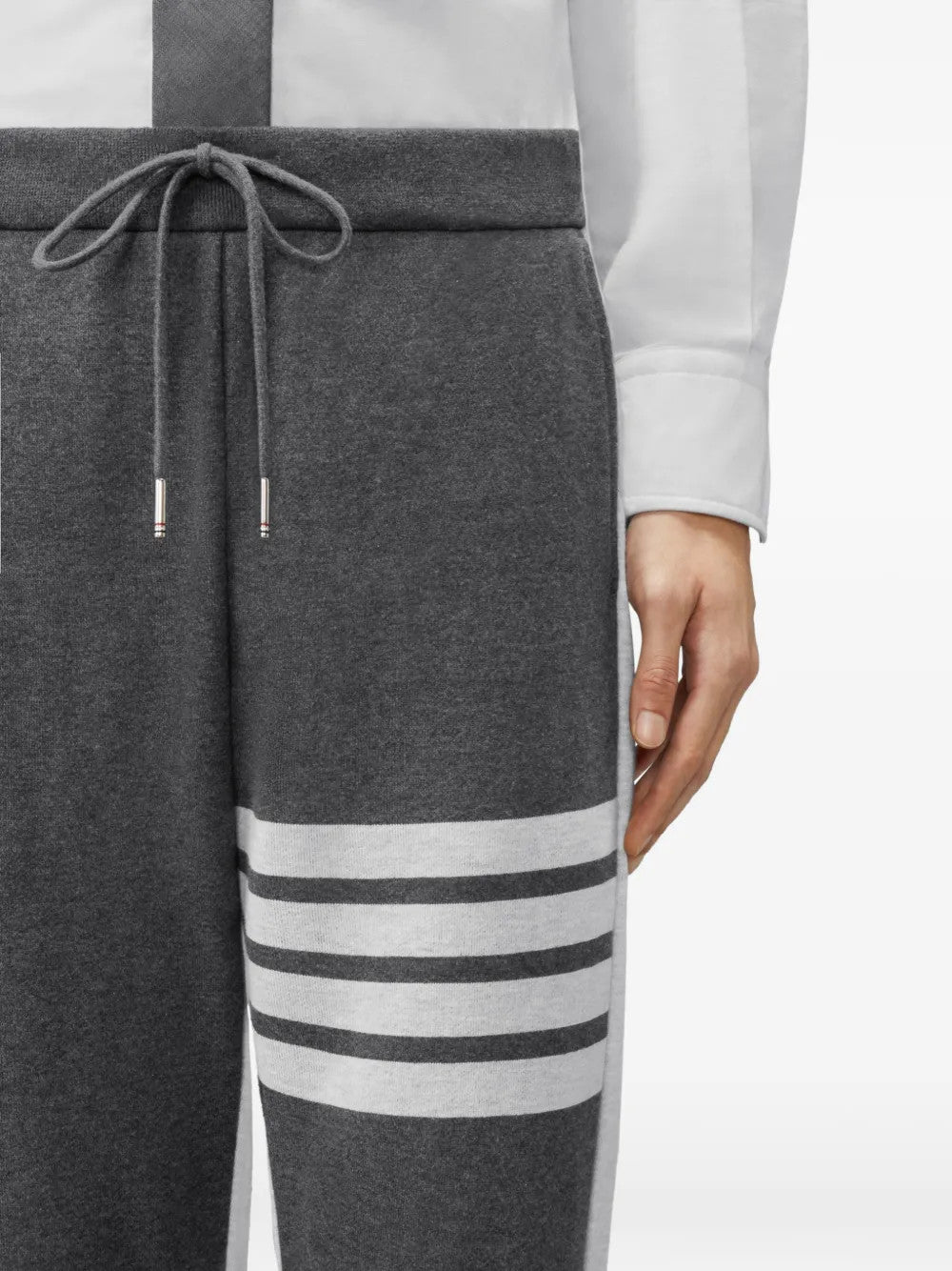 Grey hoodie, front view