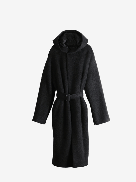 Black jacket, front view