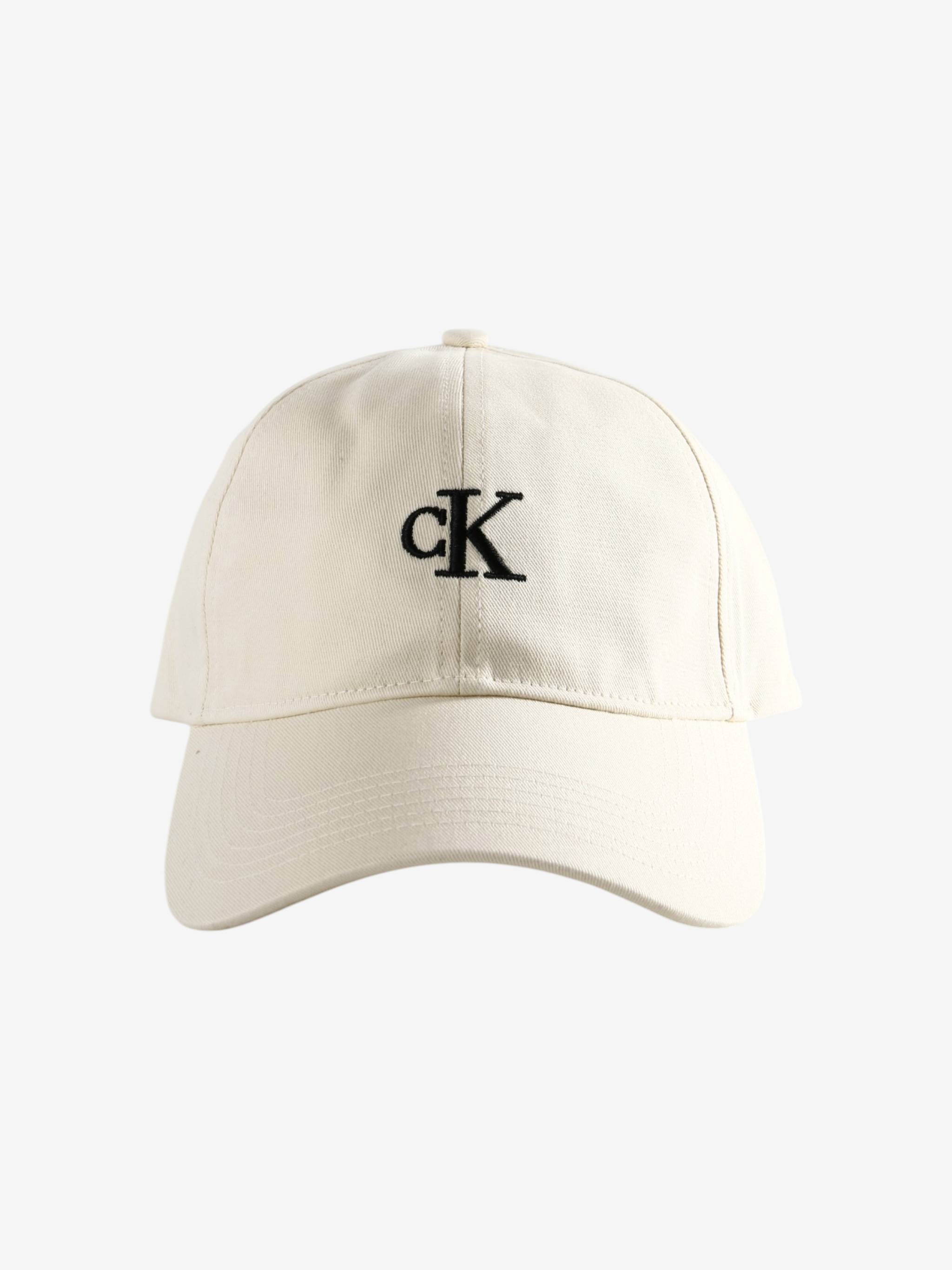 Tan hat, front view
