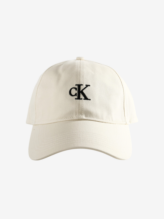 Tan hat, front view