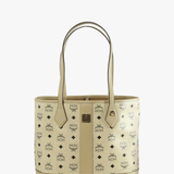 Tan bag, front view