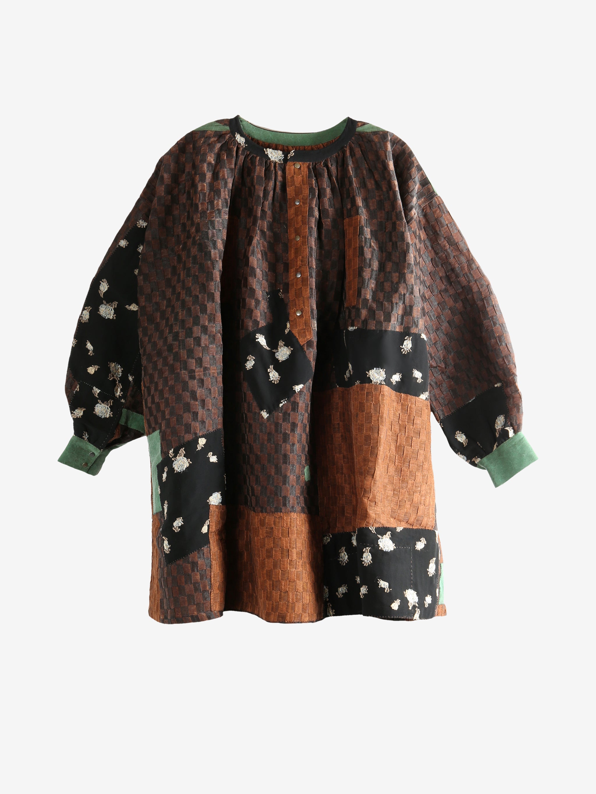 Brown tops,front view