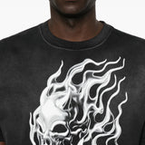 THUG CLUB - Men Three Riding Skull Dirt T-Shirt