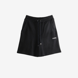 Black shorts, front view