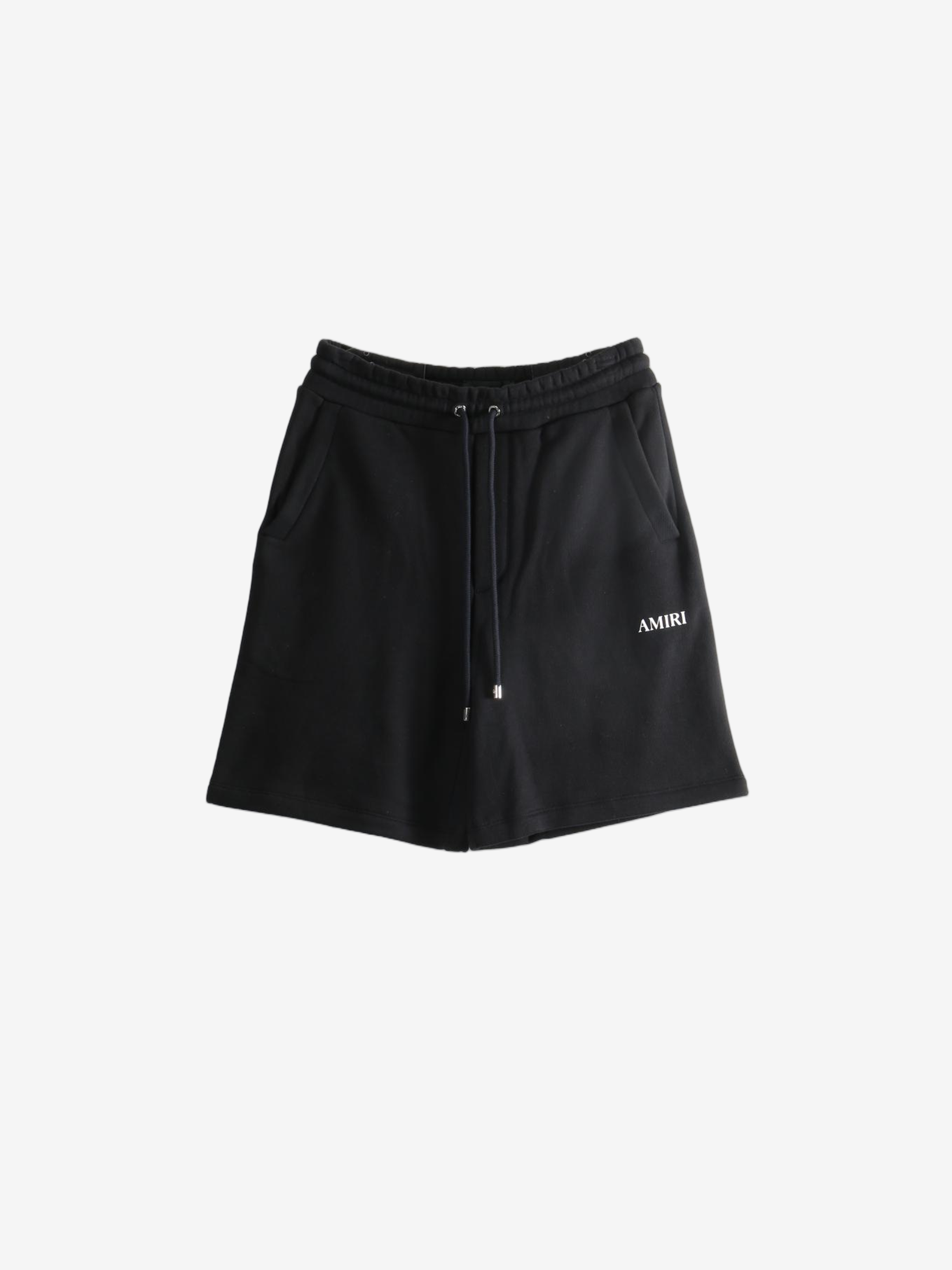 Black shorts, front view