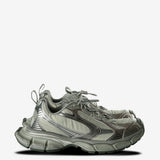 Grey sneakers,front view