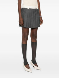 MIU MIU - Women Pleated Mini Skirt