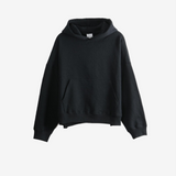 Black hoodie, front view