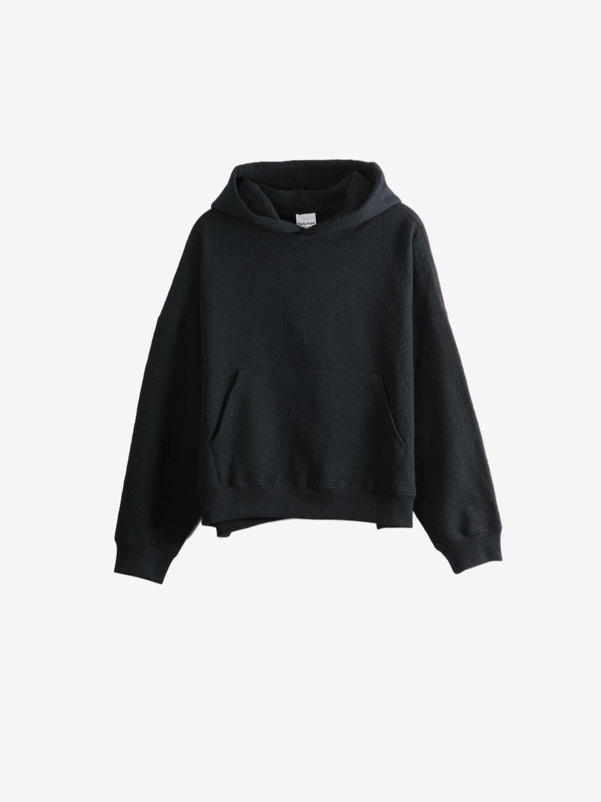 Black hoodie, front view