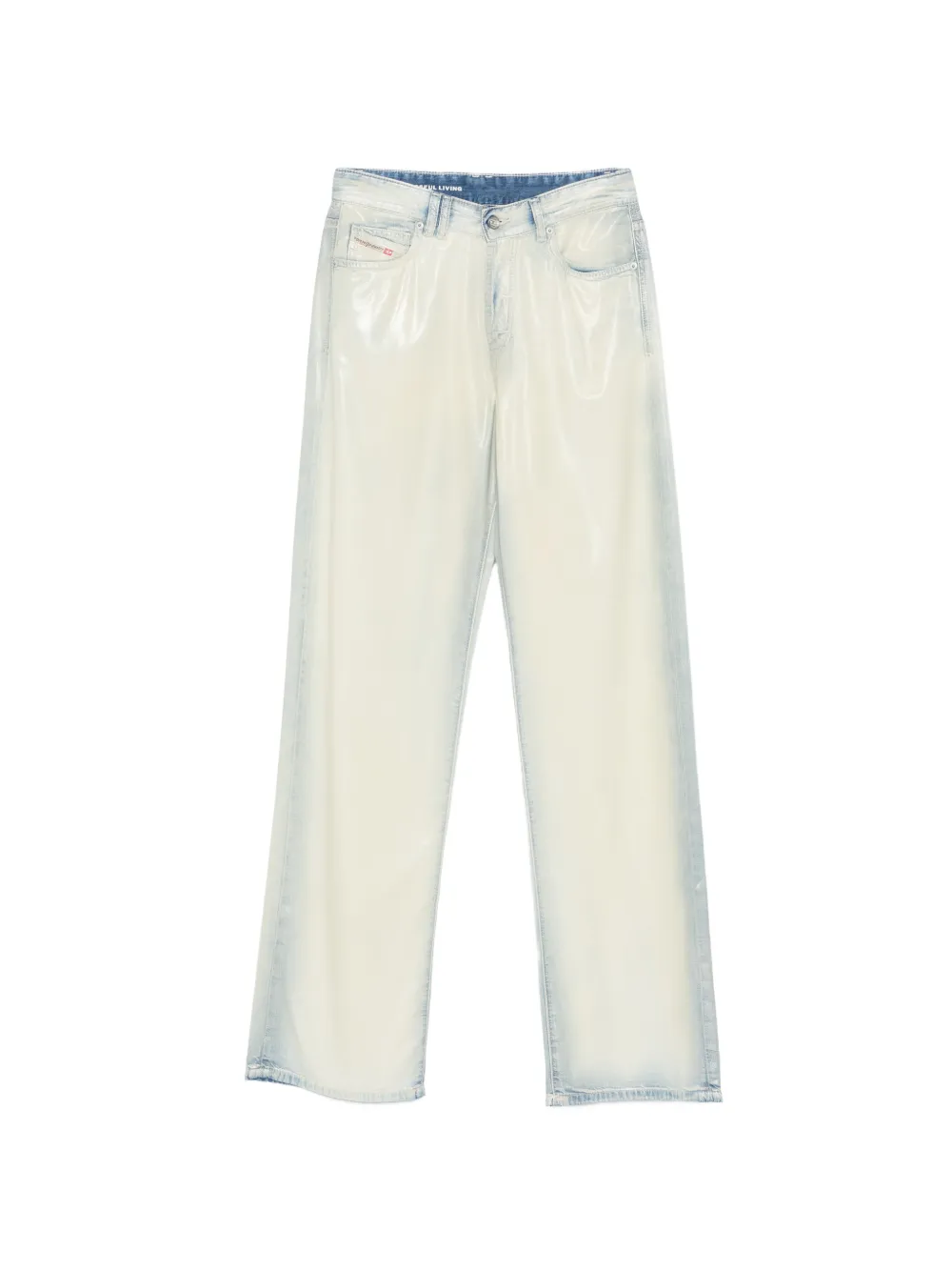 grey pants, front view