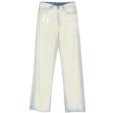 grey pants, front view