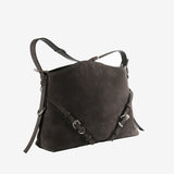 brown bag, side view