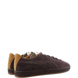 Brown shoes, side view