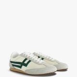 Green shoes, front view