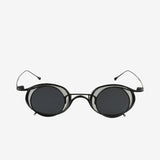 Black sunglasses, front view