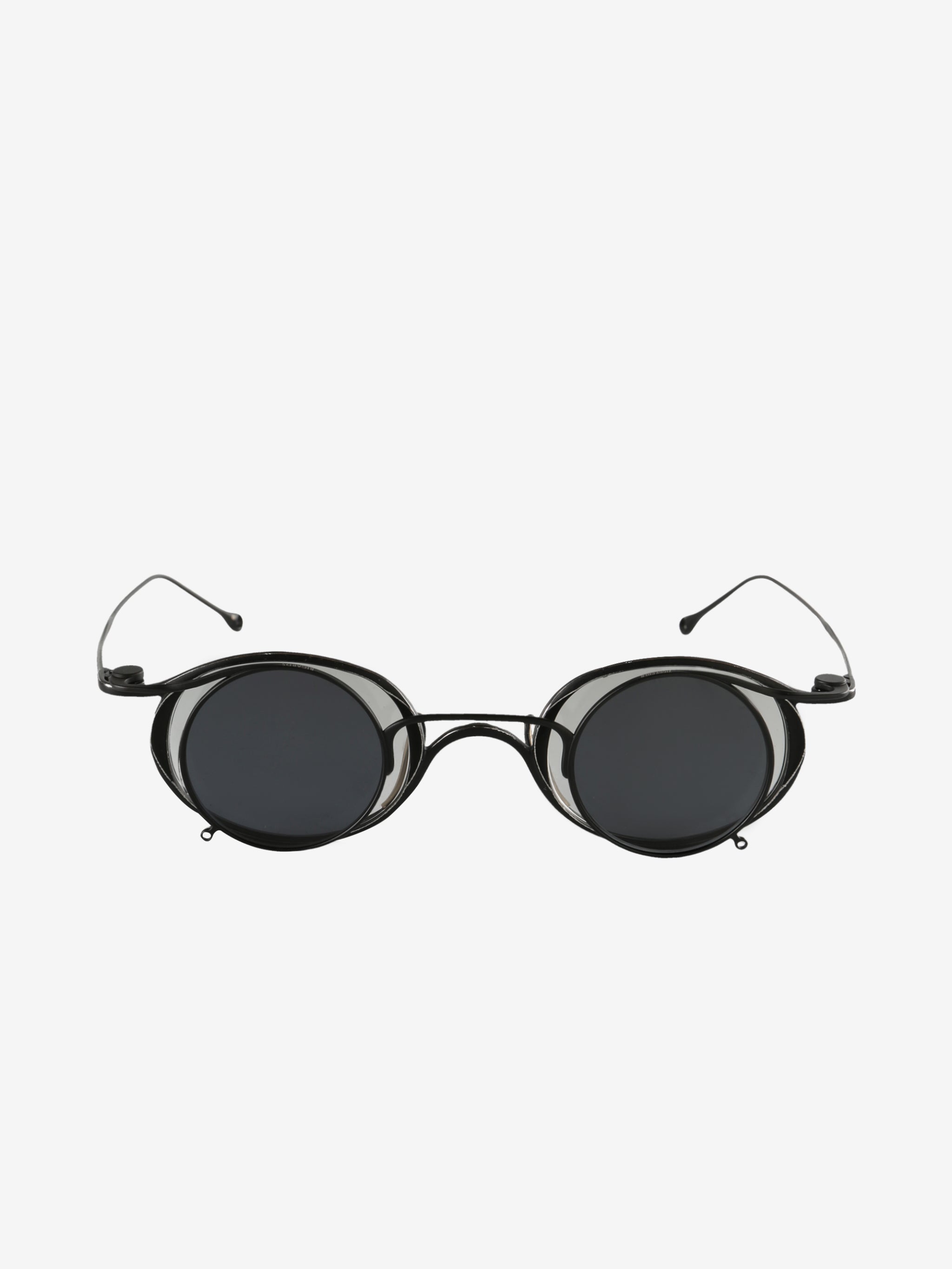 Black sunglasses, front view