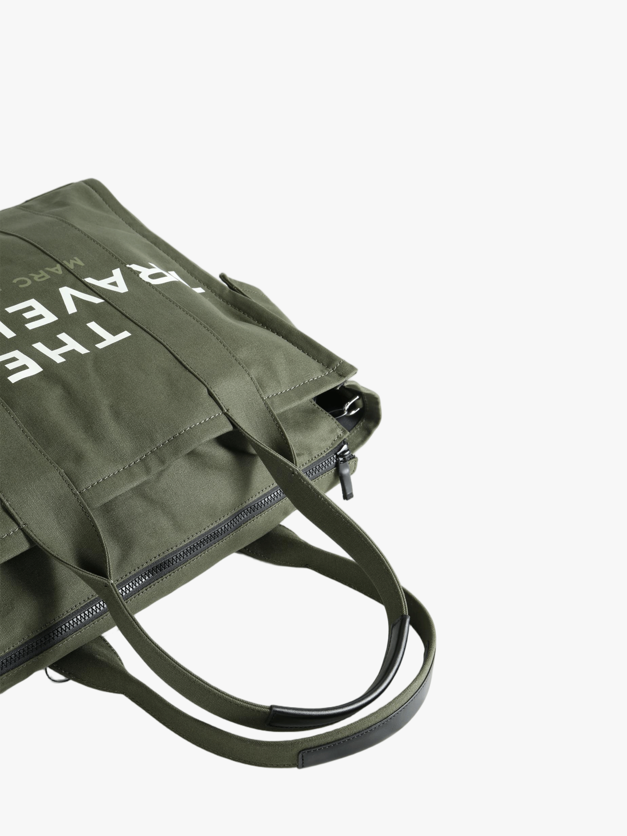 Green bag, side view
