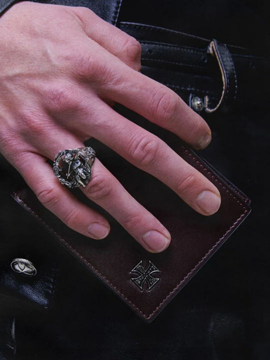 Close up of Black jewelry, showing detail