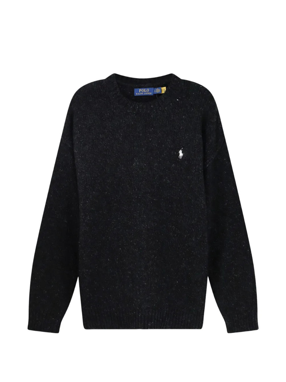 Black knitwear, front view