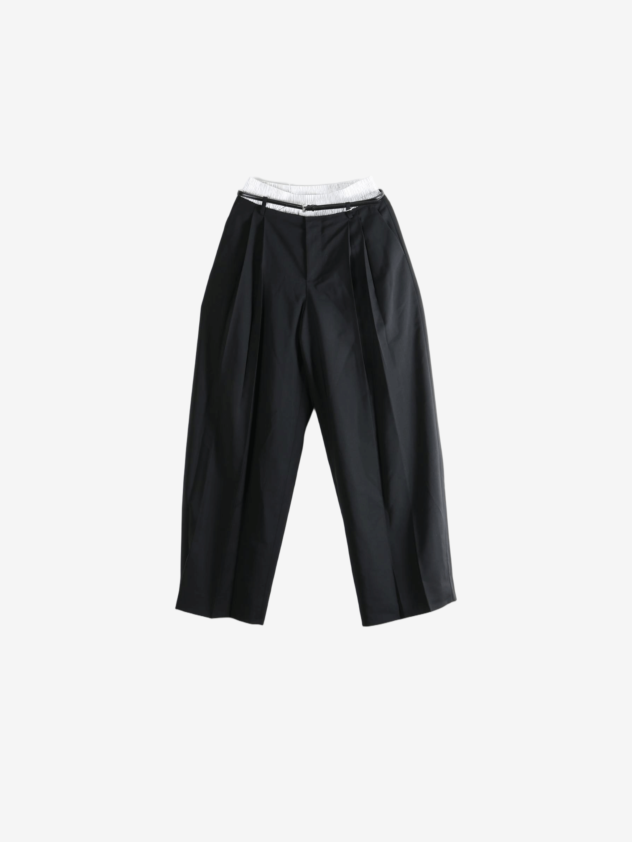 Black pants, front view