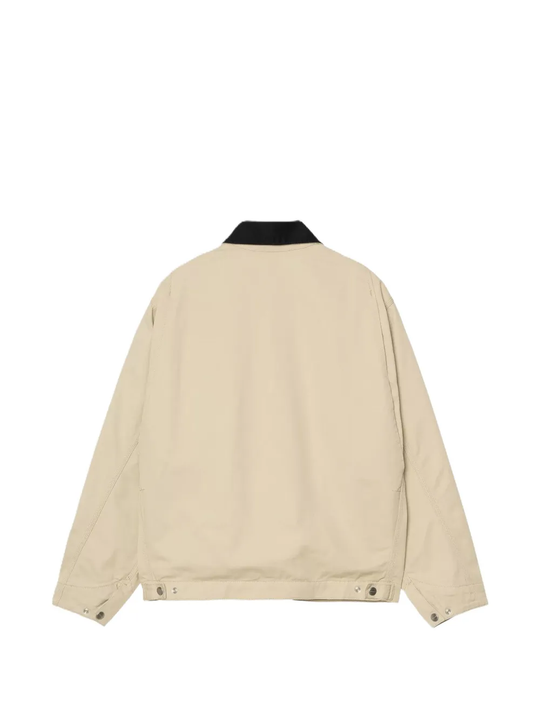 Tan shirts, back view