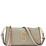 Tan bag, front view